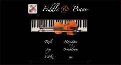 Desktop Screenshot of fiddleandpiano.com